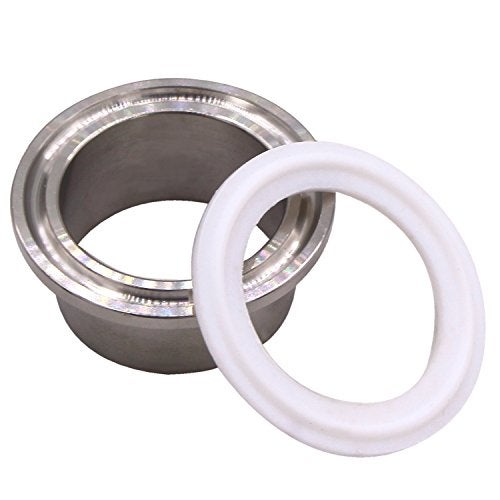 DERNORD PTFE (Teflon) Tri-Clamp Gasket O-Ring - 1.5 Inch Style Fits OD 50.5MM Sanitary Pipe Weld Ferrule (Pack of 20) - Image 2