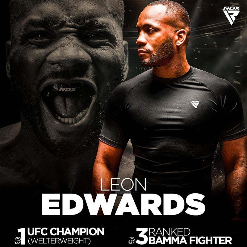 ار دي اكس قميص ضغط RDX راش جارد MMA، توب بدون أكمام طويل الأكمام نصف رياضي قتالي توب بدون أكمام لركوب الأمواج، التدريب، المبارزة، الجري، ركوب الدراجات، التعرق، الفنون القتالية، القمصان، السباحة، تي شيرت رجالي - Image 3