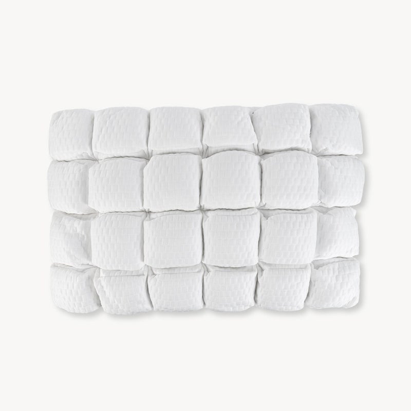 OC HOME Cloud Cooling Cubic Pillow - White