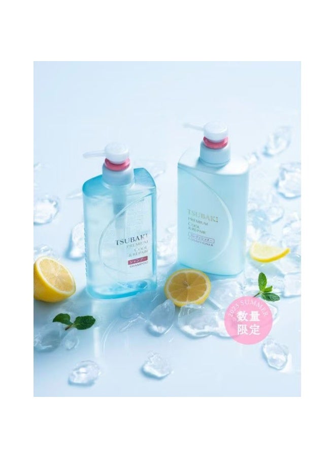تسوكابي شامبو منعش قسط Tsubaki 490ml & كونديتون 490ml مجموعة ( طبعة محدودة ) ، 2 حزمة - Image 3