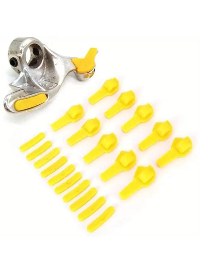 ABS Tire Removal Heads Set 20pcs Wheel Rim Saver And Bead Breaker Kit For Duck Insertion With Installation Removable Tips Wheel Maintenance Tire Changing Tools Easy Installation Compact Tool Set Reliable Performance Precision Tools Rim Saver Tool For Offroad Drivers Auto Enthusiasts - Image 5