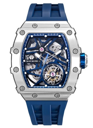 Elemental Series 43mm Automatic Men's Watch with Blue Silicone Strap - pzsku/Z78180697B064931EB439Z/45/1749740222/e49b8f92-cf00-4023-af43-cc406e9254d4