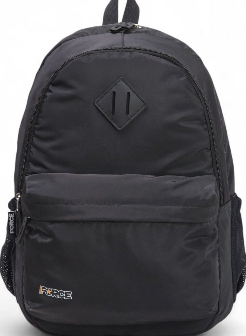 فورس حقيبة ظهر لابتوب فورس  14 بوصة - أساسية متقدمة - باللون الأسود | مقاومة للماء - Image 1
