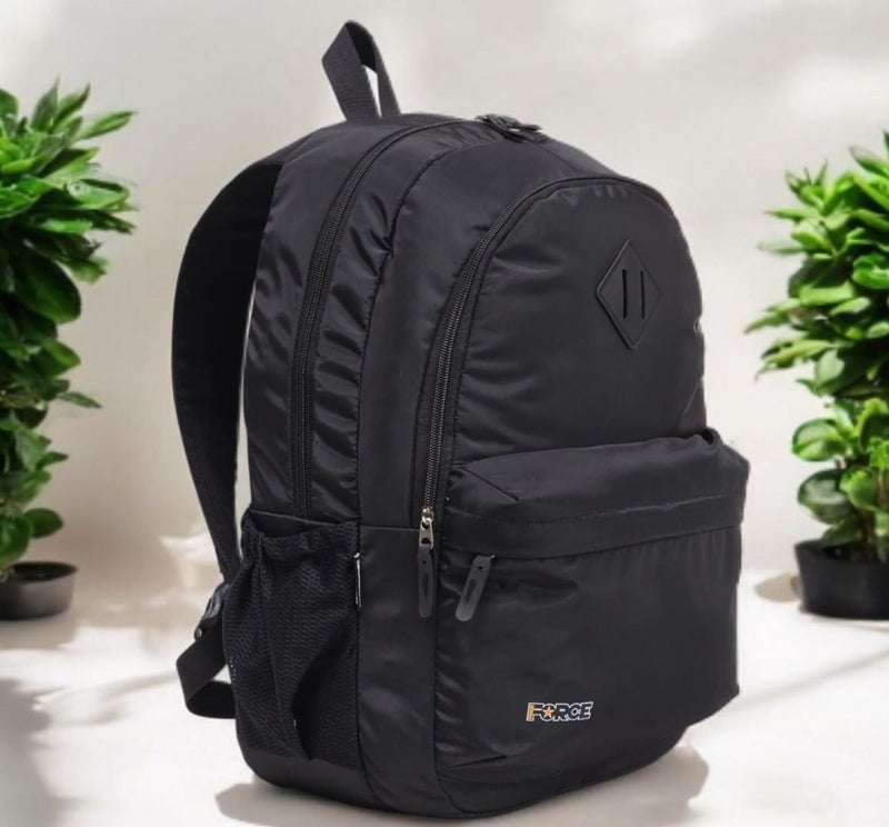 فورس حقيبة ظهر لابتوب فورس  14 بوصة - أساسية متقدمة - باللون الأسود | مقاومة للماء - Image 2