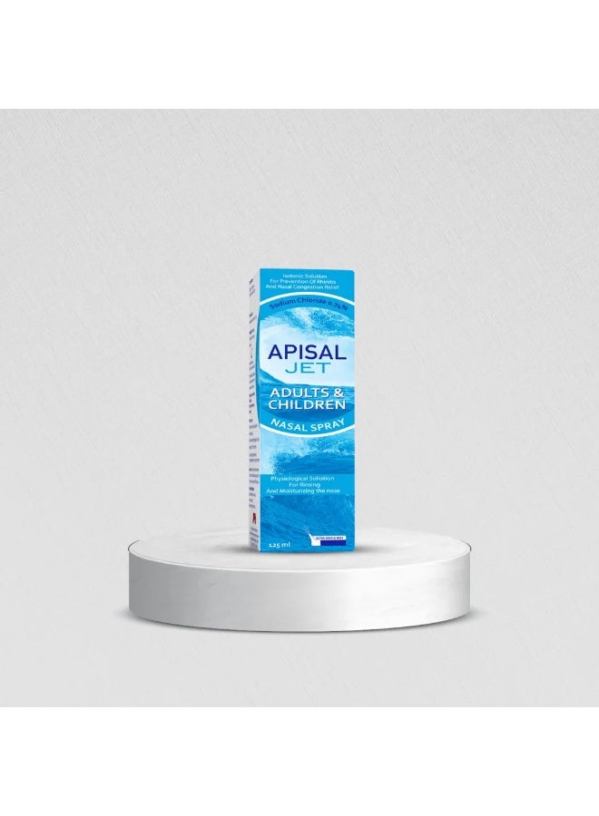 APISAL JET ADULT&CHILDREN NASAL SPRAY 125ML
