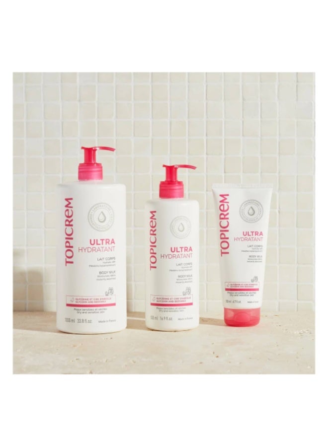Topicrem Ultra-Hydratant Body Milk Set 2x500ml - Image 3