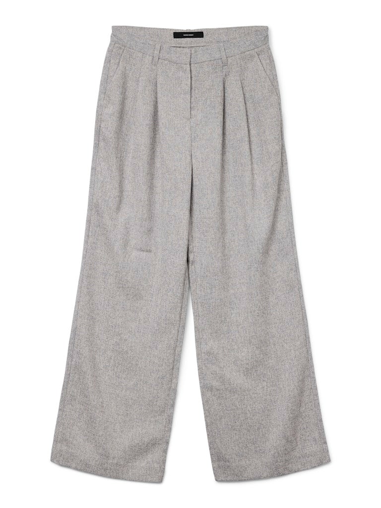 VERO MODA VMTAMMI MW WIDE TWEED PANT - Image 1