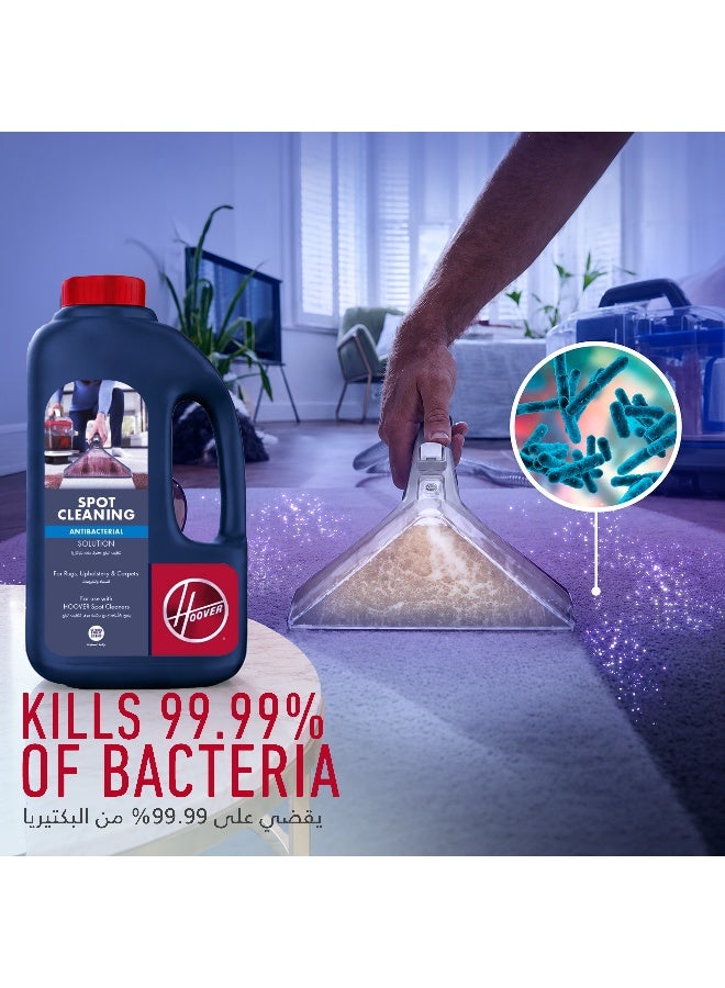 Hoover Spot Clean Antibacterial Solution 1.5L SpotAntibac1.5L blue - Image 2