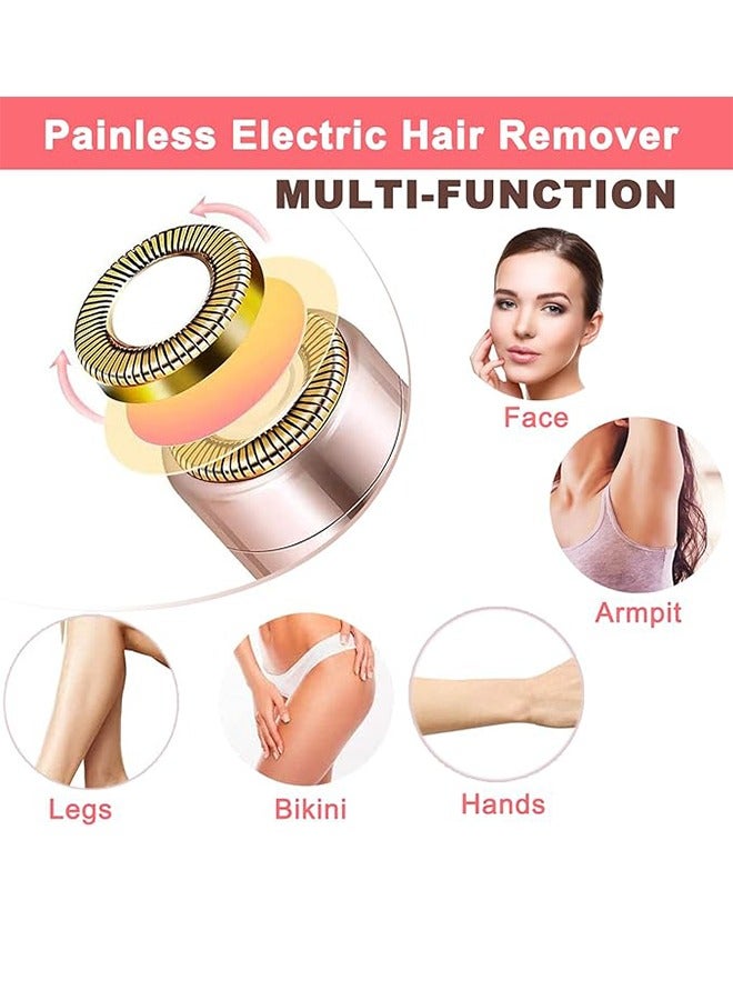 Generic Women Facial Hair Remover - Hair Removal Shaver For Women - Usb Rechargeable Women Facial Shaver Trimmer For Face Lip Chin Peach Hair Arm Leg And Bikini Line - Image 4