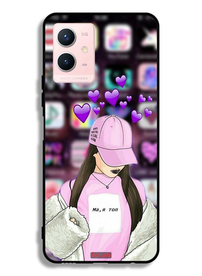 Tolwak - Vivo Y33s 5G Protective Case Cover Anti Social Club - Image 1