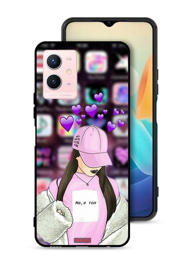Tolwak - Vivo Y33s 5G Protective Case Cover Anti Social Club - Image 1
