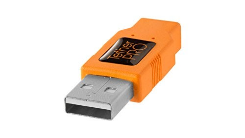 Tether Tools TetherPro USB 2.0 to USB Female Active Extension Cable Cable | for Fast Transfer Between Camera and Computer | High Visibility Orange | 16 Feet (5 m) - Image 3