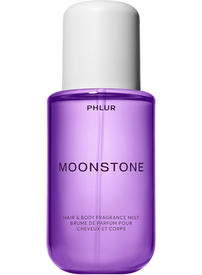 PHLUR Moonstone Body Mist - Hair & Body Fragrance Mist - Apple, Lemon, Jasmine, Sandalwood & Vanilla Body Spray (8 Fl Oz) - Image 1