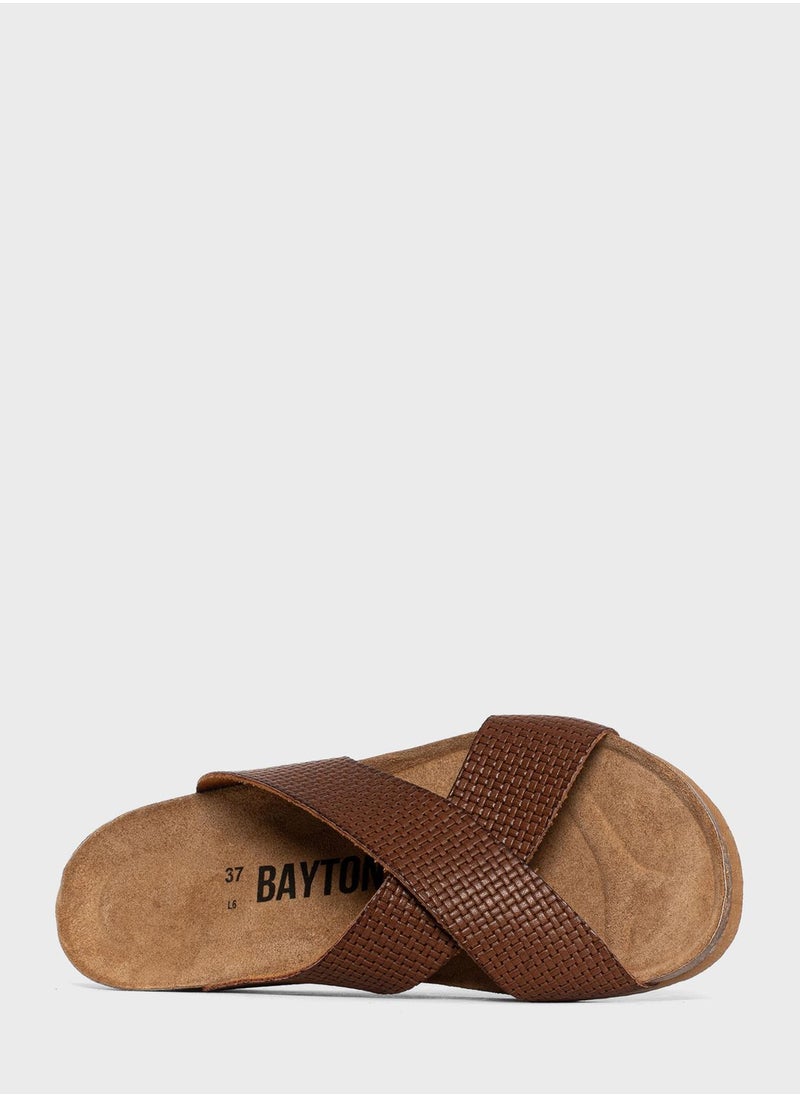 BAYTON - Marta Wedge Sandals - Image 1