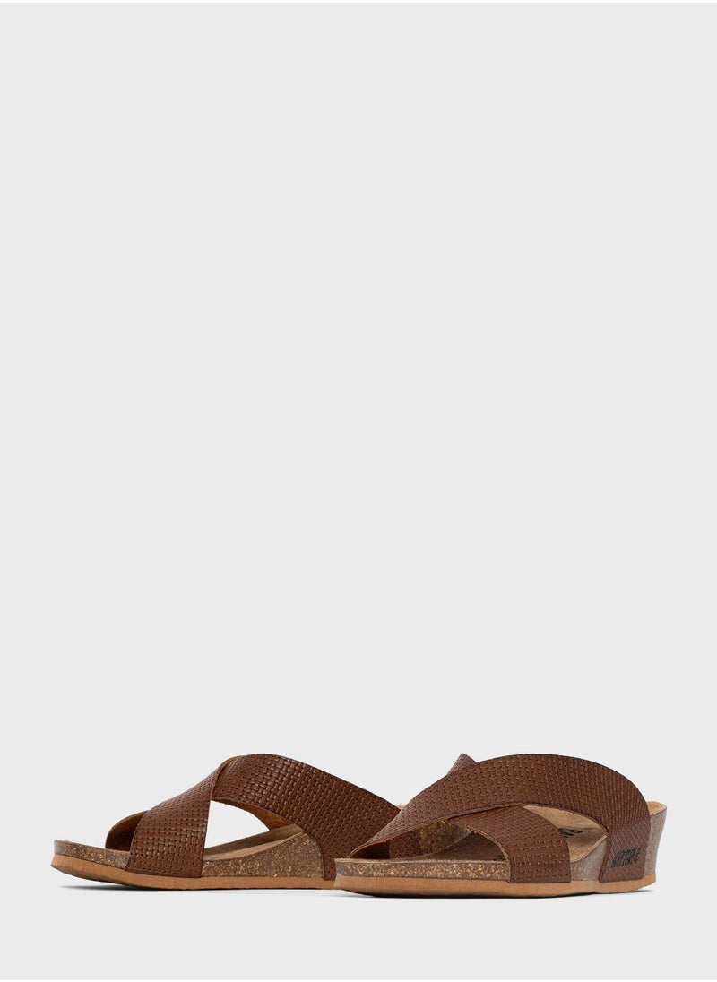 BAYTON - Marta Wedge Sandals - Image 1