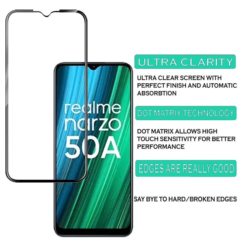 DD SON tempered glass for Vivo, OnePlus, Samsung, Oppo and etc (A-Realme Narzo 50A, 50i) - Image 4