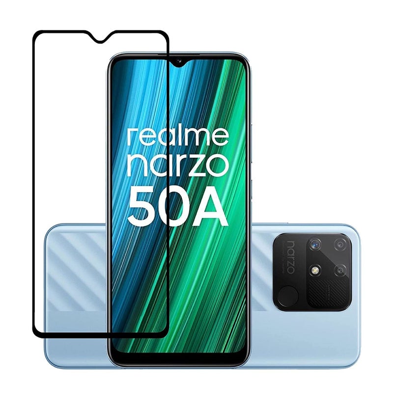 DD SON tempered glass for Vivo, OnePlus, Samsung, Oppo and etc (A-Realme Narzo 50A, 50i) - Image 1