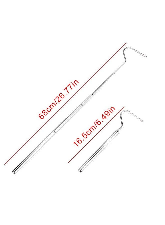 Fdit Snake Reptile Catcher Stainless Steel Extensible Telescoping Capture Hook - Image 3