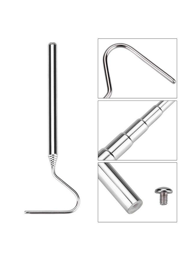 Fdit Snake Reptile Catcher Stainless Steel Extensible Telescoping Capture Hook - Image 5