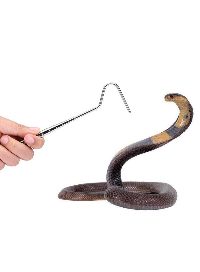 Fdit Snake Reptile Catcher Stainless Steel Extensible Telescoping Capture Hook - Image 4