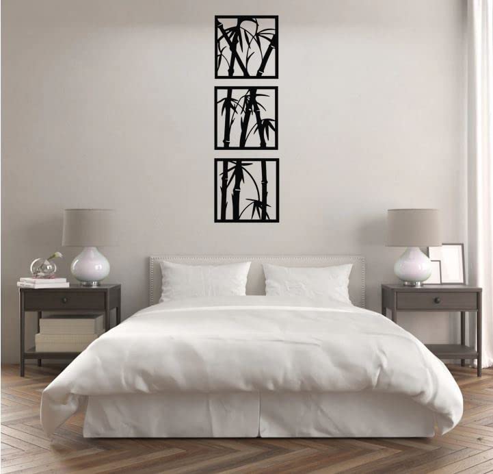 ATIVAN DECOR ATIVAN DECOR Wooden Wall Art Elegant Home Decor For A Timeless Appeal Wall Decor Items For Living Room Kitchen Bedroom Office Wall Set of 3 - Image 5