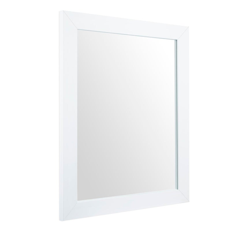 Ruomeng Rectangular Wall Mirror 16 x 20 for Bathroom Bedroom Entryway Living Room White