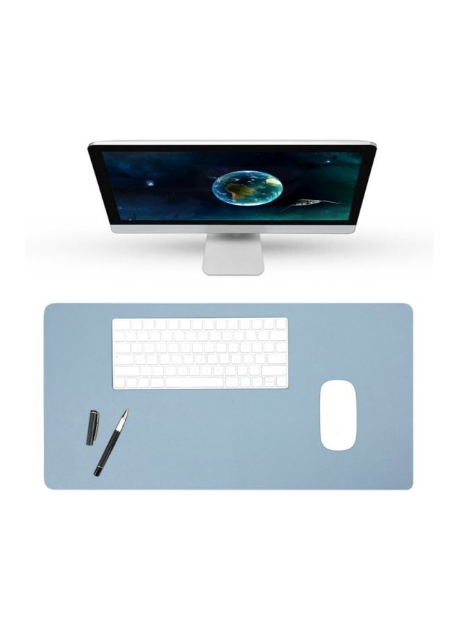BUBM PU Leather Mouse Pad Blue - Image 2