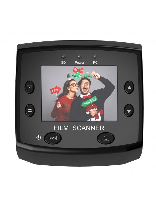 DIGITNOW ديجيت ناو! 135 ماسح أفلام سلبية عالي الدقة، عارض شرائح، تحويل أفلام 35 مم وشرائح إلى JPEG رقمي وحفظها في بطاقة SD، مع مغذيات تركيب الشرائح، لا حاجة لجهاز كمبيوتر/برامج - Image 5