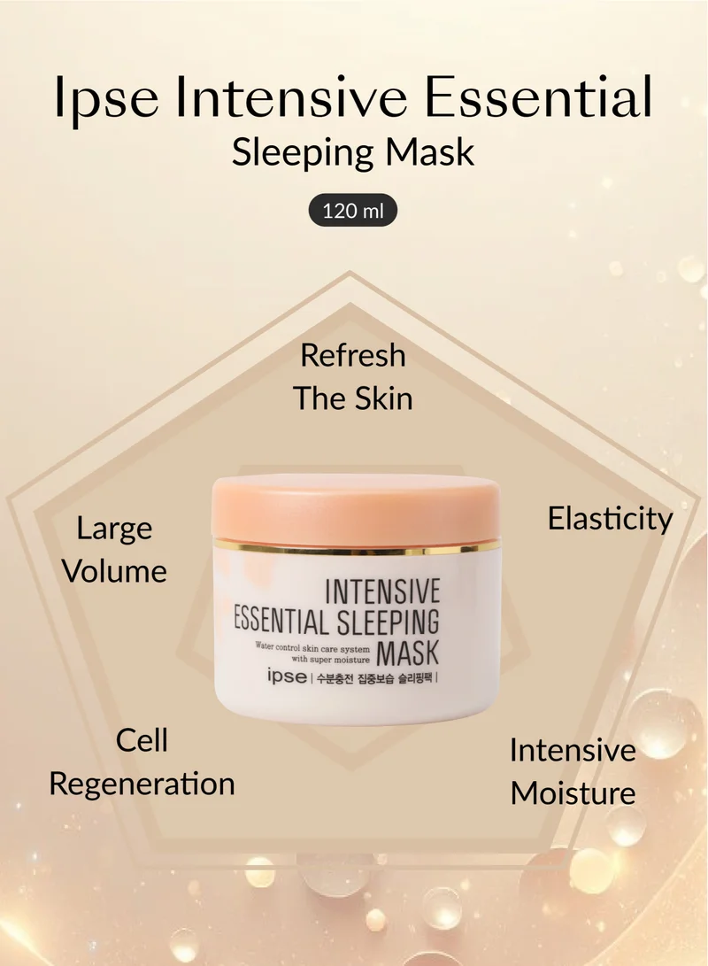 Ipse Premium Korean Face Skin Care Anti Aging Sleeping Mask Overnight -  Anti Wrinkle, Hydrating & Moisturizing Gel - for Dry & Sensitive Skin