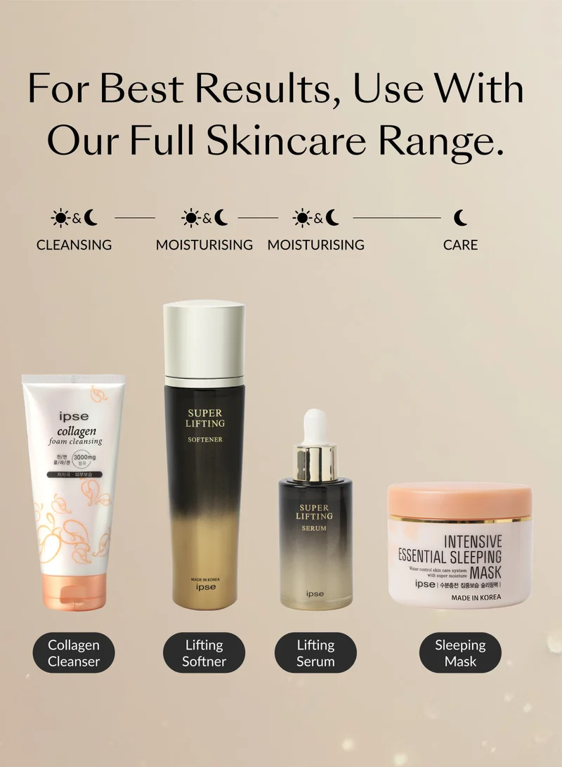 Ipse Premium Korean Face Skin Care Anti Aging Sleeping Mask Overnight -  Anti Wrinkle, Hydrating & Moisturizing Gel - for Dry & Sensitive Skin