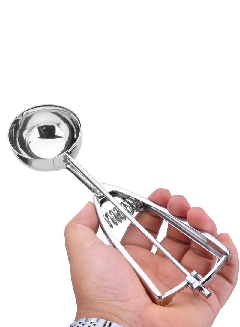 Stainless Steel Ice Cream Scoop Stack Spoon Watermelon Fruit Baller Making Tools, 6CM - Image 2