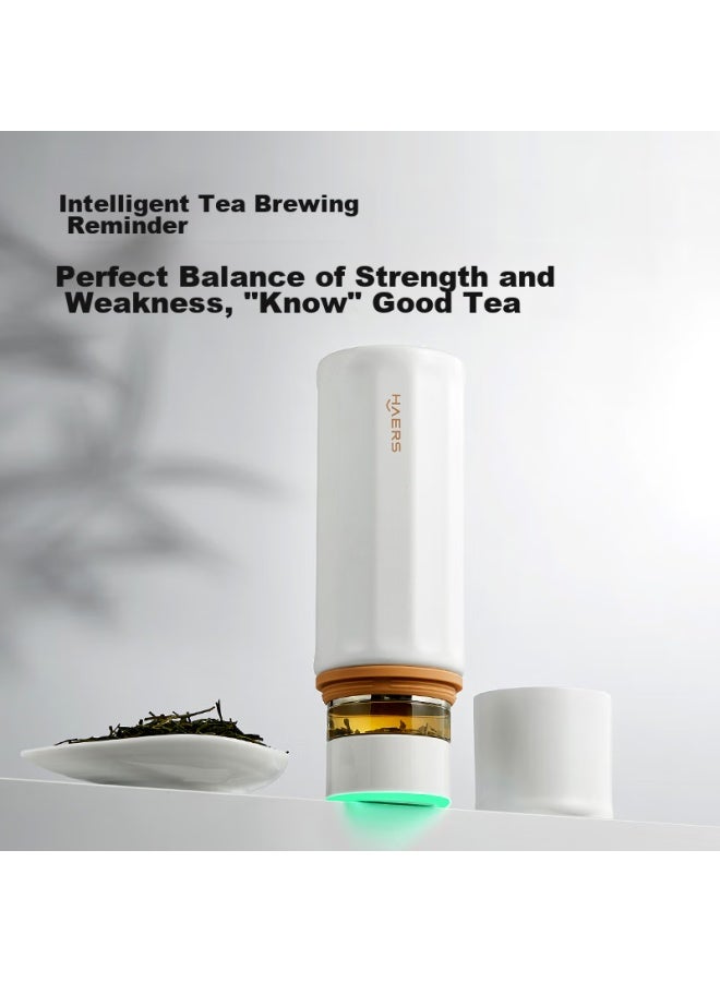 Huawei Smart Selection Harmonyos Selected Haers Intelligent Tea Infuser Cup With Titanium Coating Insulated Mug 450ml Gift For Men And Women On Qixi Festival - Image 2