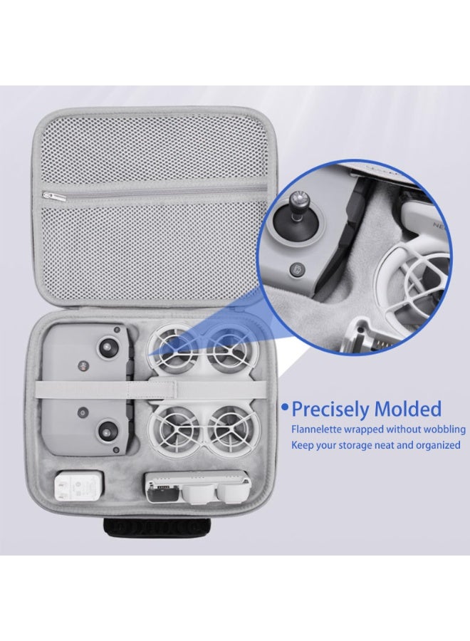 SYOSI Neo Carrying Case, Drone Portable bag For DJI Neo Fly More, Waterproof Portable Storage Bag With RC-N3/N2 Storage Drone Accessories For DJI Neo Drone And Two-Way Charging Hub Accessories  - Image 5