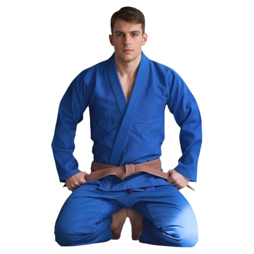 FLUORY BJJ Gi for men Brazilian Jiu Jitsu Suit Kimonos BJJ Uniform-A3 - Image 5