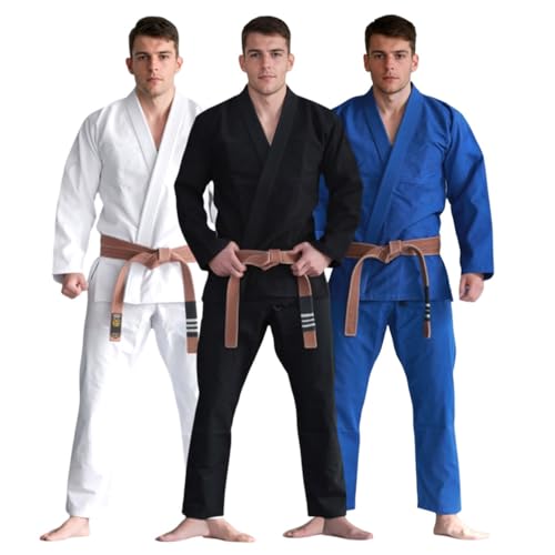 FLUORY BJJ Gi for men Brazilian Jiu Jitsu Suit Kimonos BJJ Uniform-A3 - Image 1