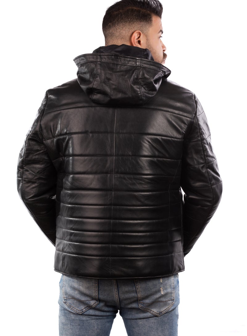 Premium Genuine Leather Jacket for Men