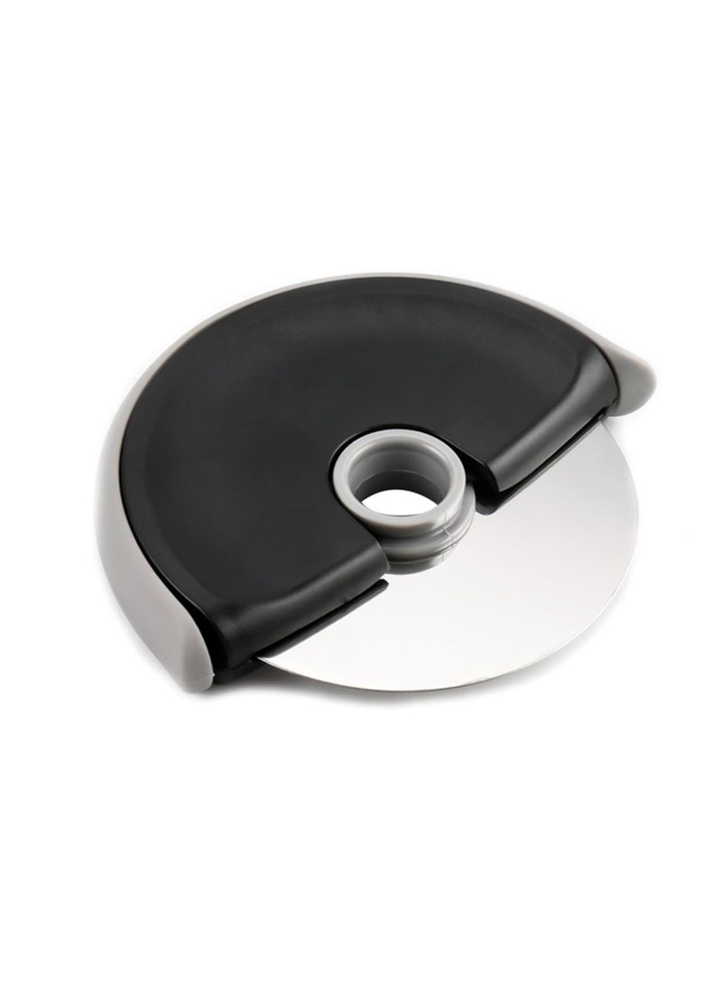 SYOSI Pizza Cutter Wheel, Stainless Steel Pizza Slicer, Pizza Knife Wheel Compact, with Blade Protectors, Use for Pizza, Dough, Bread Ect, Easy-Clean - Image 1