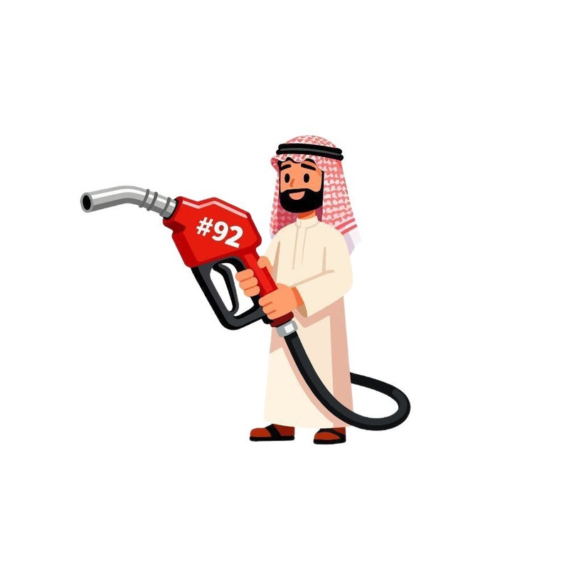 Cartoon Car Fuel Tank Cap Sticker - Image 5