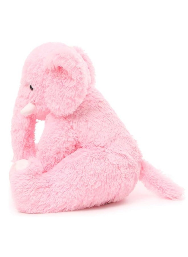 Elephant Plush Pillow, 45cm Stuffed Elephant Body Pillow, Realistic Cute Co-sleeping Elephant Toy, Soft Elephant Backrest Pillow,  for Home Decor  - Image 2