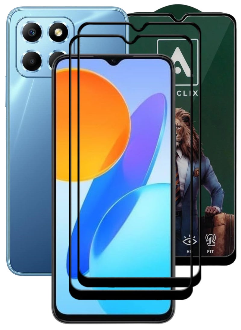 ACLIX 2 Pieces Antistatic ESD Dustproof Premium Quality High Definition Tempered Glass Screen Protector Designed For Honor X6 - Image 1