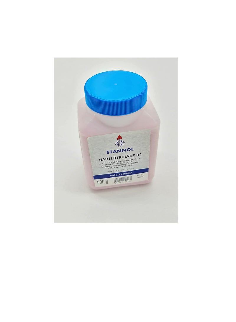 STANNOL Stannol Brazing Powder 500g - R4-142028, Brazing Powder for brazing copper and copper-nickel alloys, brass, nickel silver, steel, cast iron, gunmetal and galvanized sheet steel - Made in Germany - Image 1