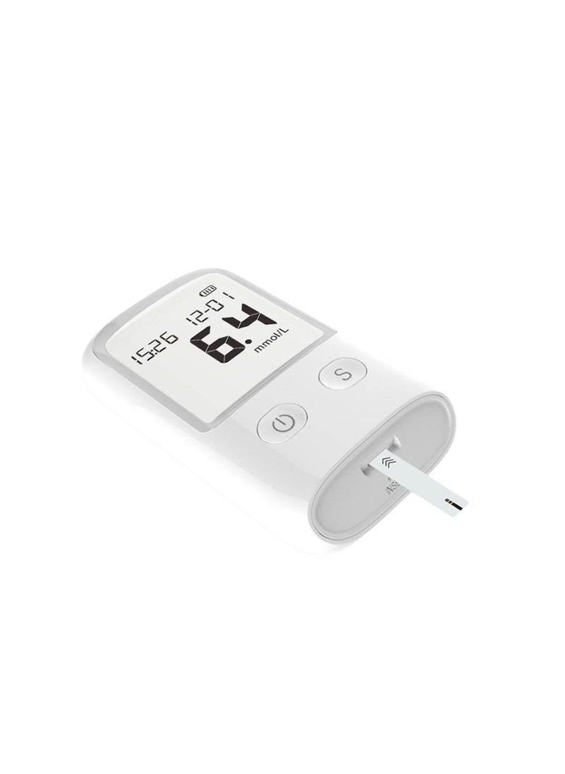 Generic - Blood Glucose Monitoring System, Self-monitoring Blood Sugar Test Kit with 50 Glucometer Strips and 50 Lancets, Diabetes Testing Set, Glucometer Kit for Home - Image 1
