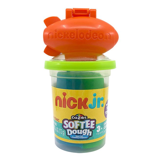 CraZArt Nick Jr. Double Color Softee Dough with Topper - Image 1