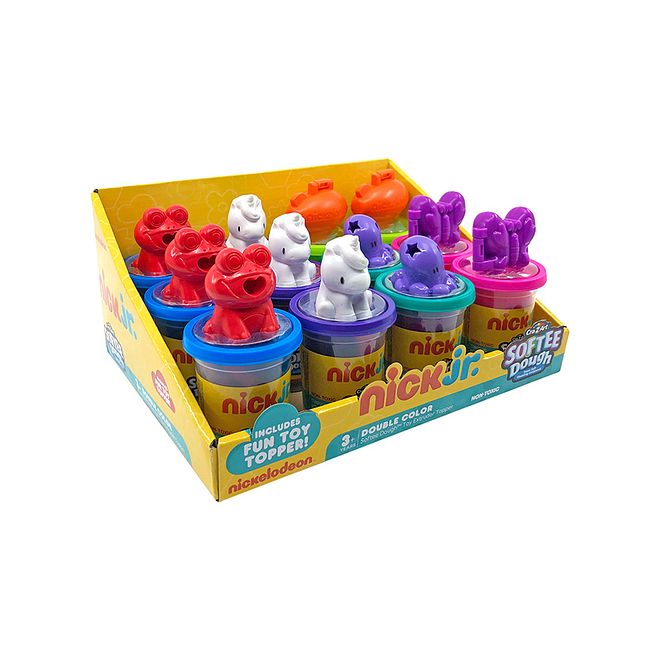CraZArt Nick Jr. Double Color Softee Dough with Topper - Image 2