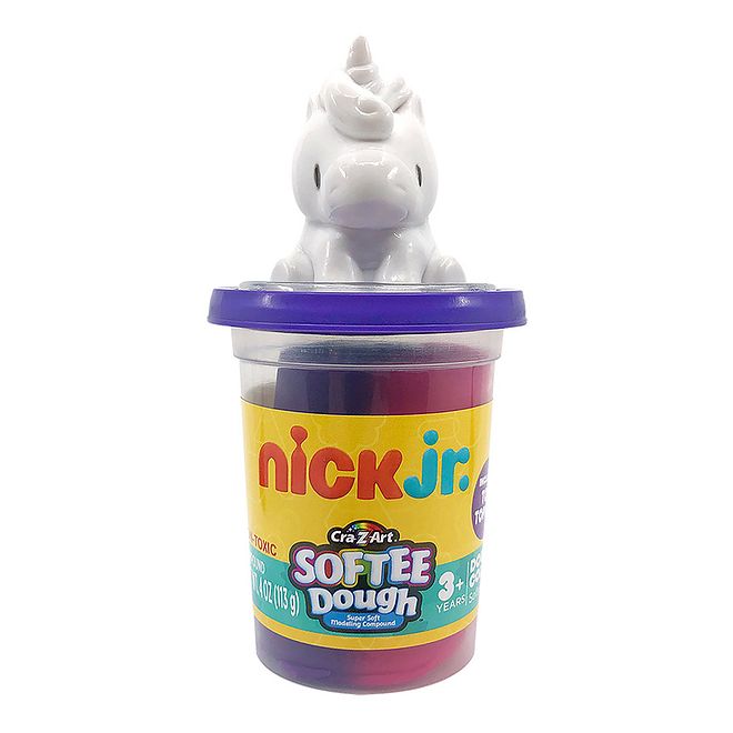 CraZArt Nick Jr. Double Color Softee Dough with Topper - Image 5