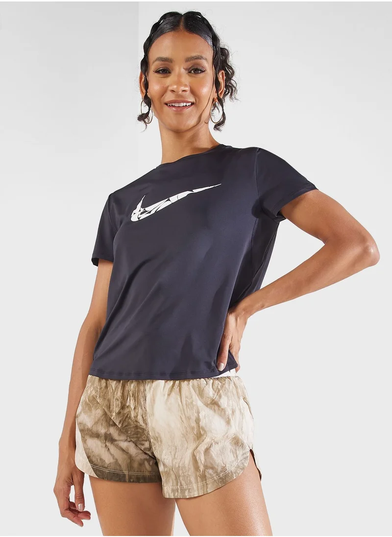 Nike Dri-Fit Hybrid Swoosh T-Shirt