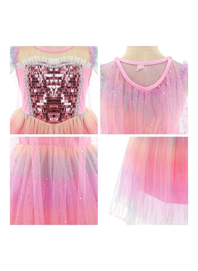 نيبمينينت 7-Piece Princess Costume And Accessories Set 110cm - Image 5