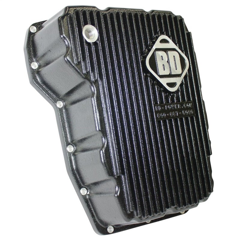 BD Diesel Performance 1061525 Transmission Pan, Black - Image 2