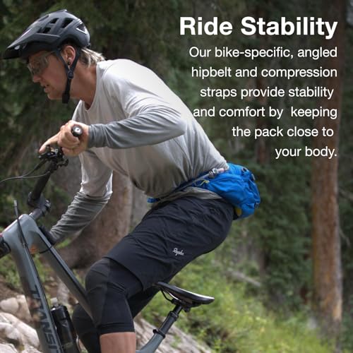 Osprey Seral 4L Biking Waist Pack with Hydraulics Reservoir for Men and Women, Postal Blue - Image 4