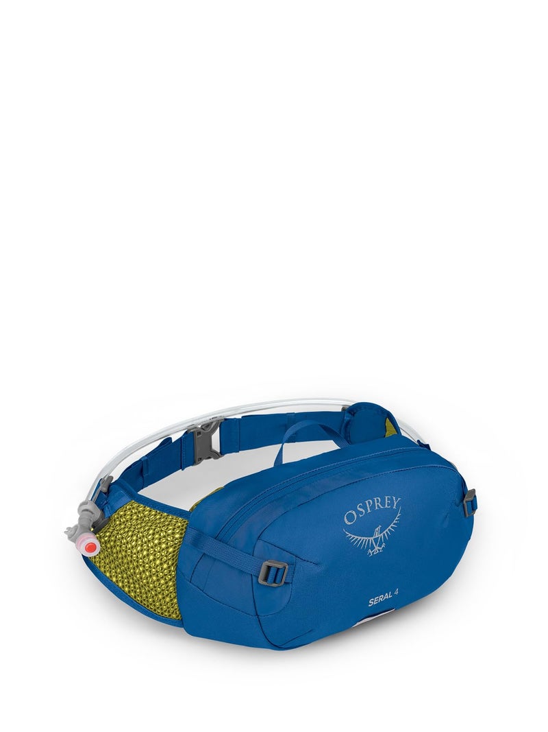 Osprey Seral 4L Biking Waist Pack with Hydraulics Reservoir for Men and Women, Postal Blue - Image 1